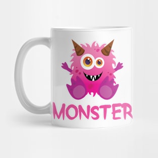 Monster - Pink Child Mug